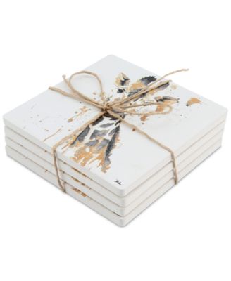 Thirstystone - Giraffe 4-Pc. Occasions Coaster Set