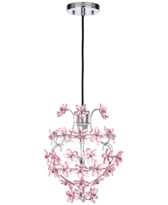 Safavieh - Raz Floral Chrome Pendant