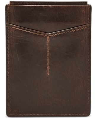 Fossil - Men's Leather Derrick RFID Card Case