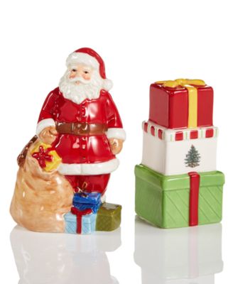 Spode - Santa Salt & Gift Box Pepper Set