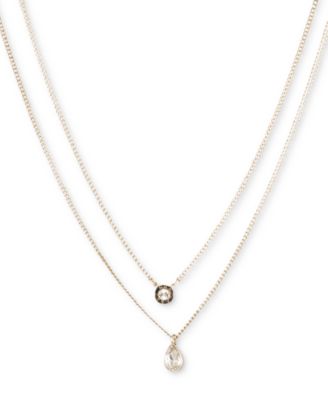DKNY - Double Row Pendant Necklace