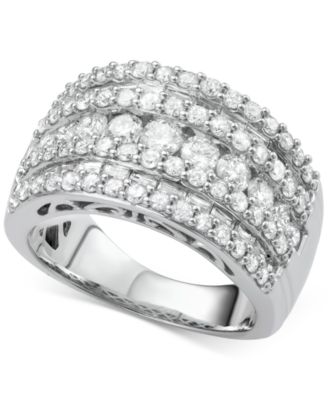 Macy's Brand - Five-Row Diamond Band (3 ct. t.w.)