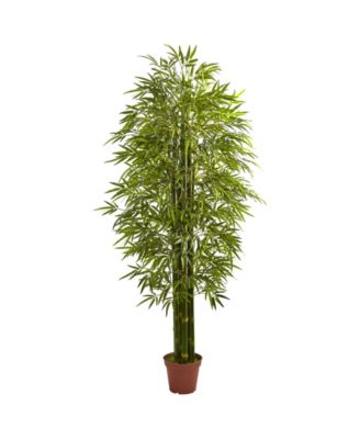 Nearly Natural - 7' Indoor/Outdoor UV-Resistant Artificial Bamboo Tree