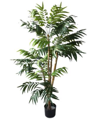 Trademark Global - Tropical Palm 5 Ft. Artificial Tree by Pure Garden