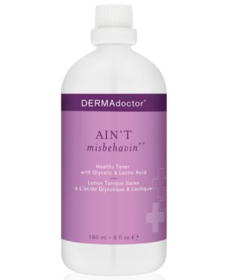 DERMAdoctor - Ain't Misbehavin' Healthy Toner With Glycolic & Lactic Acid, 6-oz.