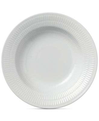Royal Copenhagen - White Fluted Rim Soup Bowl
