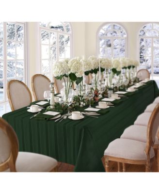 Elrene - DENLEY STRIPE TABLECLOTH COLLECTION