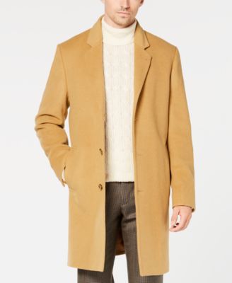 Michael Kors - Coat, Modern-Fit Madison Luxury Italian Fabric Overcoat