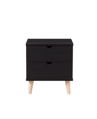 Furniture of America - Modern Massenburg II 2 Drawer Nightstand