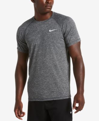 Nike - Men's Big & Tall Hydroguard Moisture-Wicking Heather Rash Guard