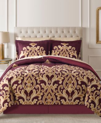 Fairfield Square Collection - Amalanta Reversible 8-Pc. Queen Comforter Set