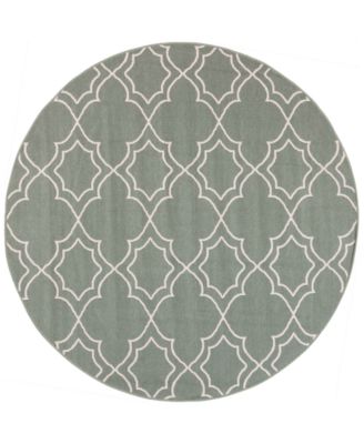Surya - Alfresco ALF-9589 Sage 7'3" Round Area Rug