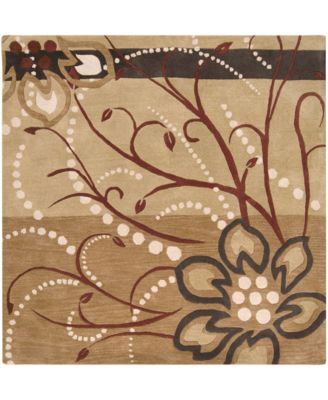 Surya - Athena ATH-5006 Camel 4' Square Area Rug