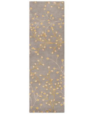 Surya - Athena ATH-5060 Taupe 3' x 12' Runner Area Rug