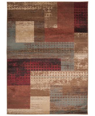 Surya - Riley RLY-5004 Dark Red 2' x 3'3" Area Rug