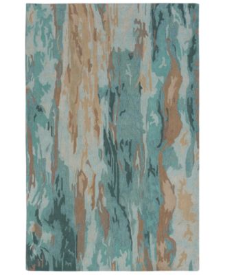 Liora Manne' - Corsica 9144 Waterfall Patina 5' x 7'6" Area Rug