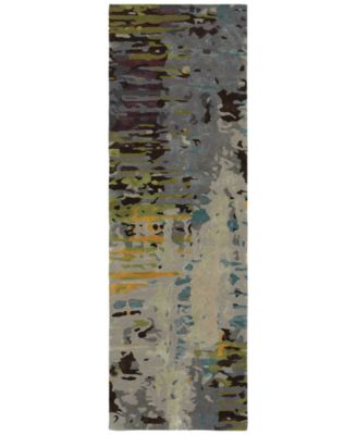 Oriental Weavers - Galaxy 21907 Multi/Gray 2'6" x 8' Runner Area Rug