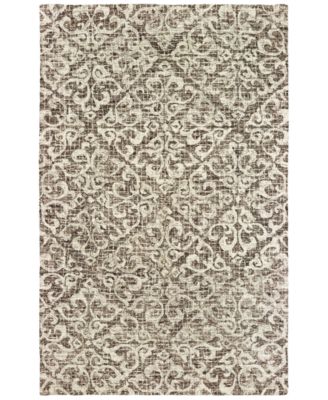 Oriental Weavers - Tallavera 55607 Brown/Ivory 5' x 8' Area Rug