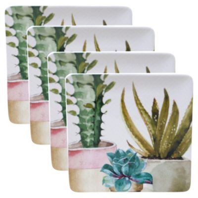 Certified International - 4pc Squ Dinner Plate