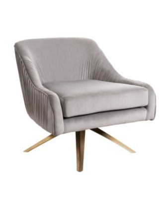 Abbyson Living - Mackenzie Accent Chair, Quick Ship
