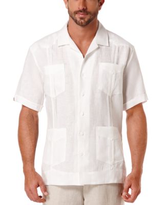 Cubavera - Short-Sleeve 4-Pocket Guayabera Shirt