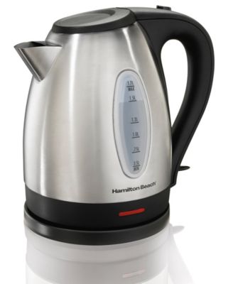 Hamilton Beach - 1.7-L Stainless Steel Electric Kettle