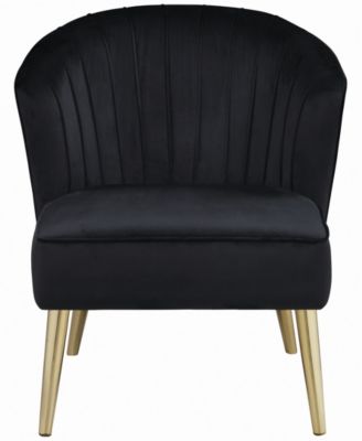 COASTER COMPANY OF AMERICA - Upholstered Accent Chair Black