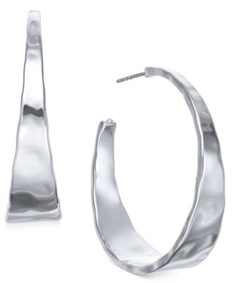 Style & Co - Hammered Hoop Earrings