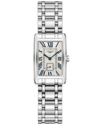Longines - Women's Swiss DolceVita Stainless Steel Bracelet Watch 21x32mm