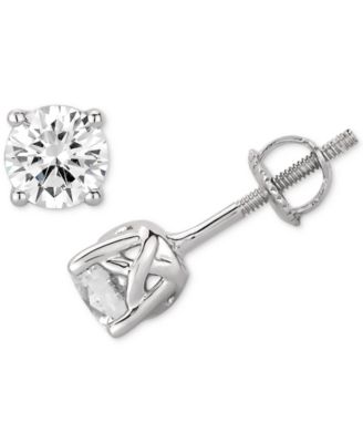 GIA Certified Diamonds - Certified Diamond Stud Earrings (1 ct. t.w.) Stud Earrings in 14k Gold