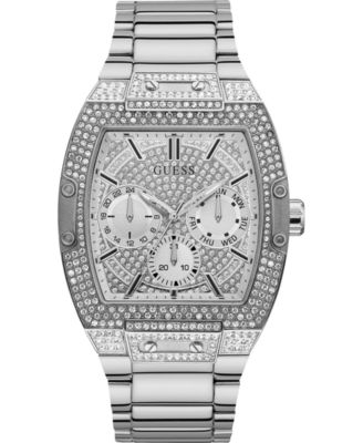 GUESS - Men's Stainless Steel Bracelet Watch 43x51mm