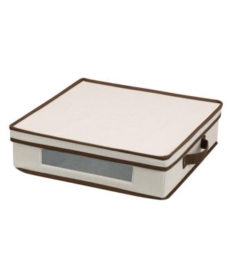 Household Essentials - Charger Plate Storage Box