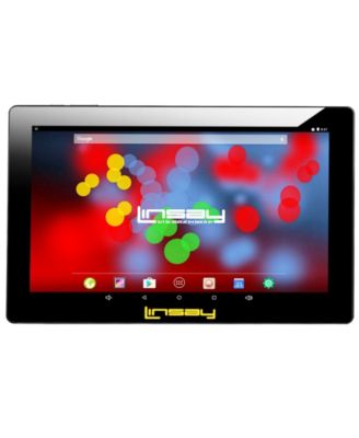 LINSAY - 10.1" 1280 x 800 IPS Screen Quad Core 2GB RAM Tablet 32GB Android 10 Dual Camera