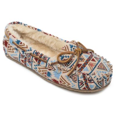 Minnetonka - Mosaic Cally Pile-Lined Moccasins