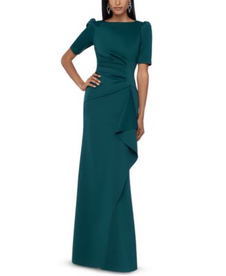 XSCAPE - Ruched A-Line Gown