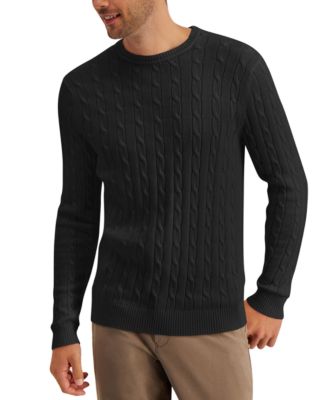Club Room - Men's Cable-Knit Sweater