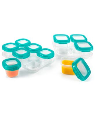 OXO - tot 12-Pc. Plastic Freezer Food Storage Container Set with Tray