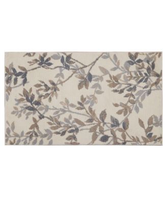Riviera Home - 27x45 Mahala Branches Dk Grey
