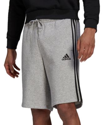 adidas - Men's 3-Stripes 10" Fleece Shorts