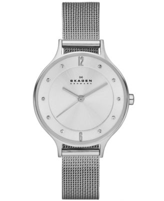 Skagen - Women's Anita Stainless Steel Mesh Bracelet Watch 30mm SKW2149