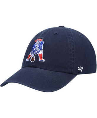 '47 Brand - Men's Navy New England Patriots Clean Up Legacy Adjustable Hat
