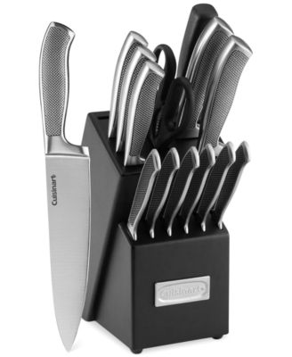 Cuisinart - Advantage Forged Triple Rivet 14 Piece Cutlery Set
