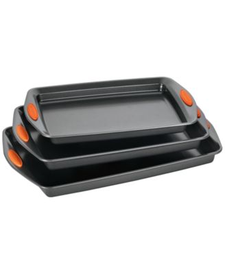 Rachael Ray - Yum-o! Oven Lovin' 3-Piece Nonstick Cookie Pan Set