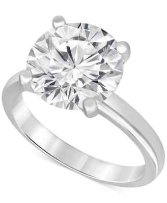 Badgley Mischka - Certified Lab Grown Diamond Solitaire Engagement Ring (5 ct. t.w.) in 14k White Gold