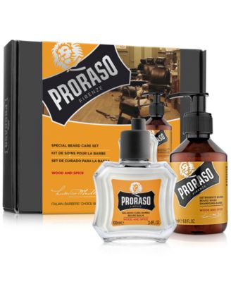 Proraso - 2-Pc. Beard Care Set For New Or Short Beards - Wood & Spice Scent