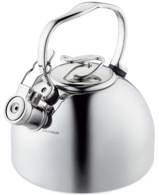 Circulon - Stainless Steel 2-Qt. Whistling Teakettle with Flip-Up Spout