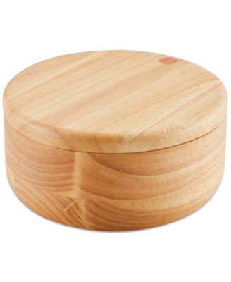 Ayesha Curry - Pantryware Round Wooden Salt & Spice Box