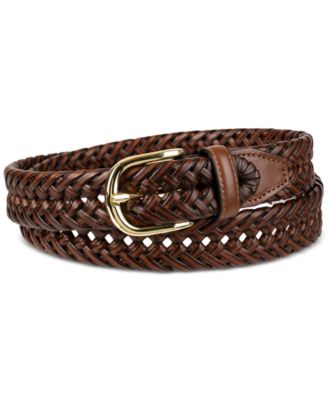 Club Room - Men's Hand-Laced Braided Belt
