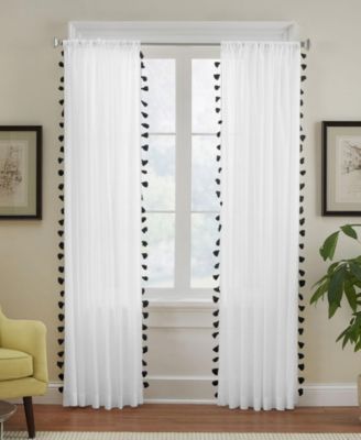 Elrene - Bianca Cotton 52" x 84" Window Panel