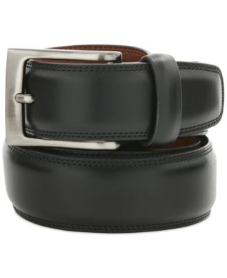 Perry Ellis Portfolio - Belt, Full Grain Leather Belt
